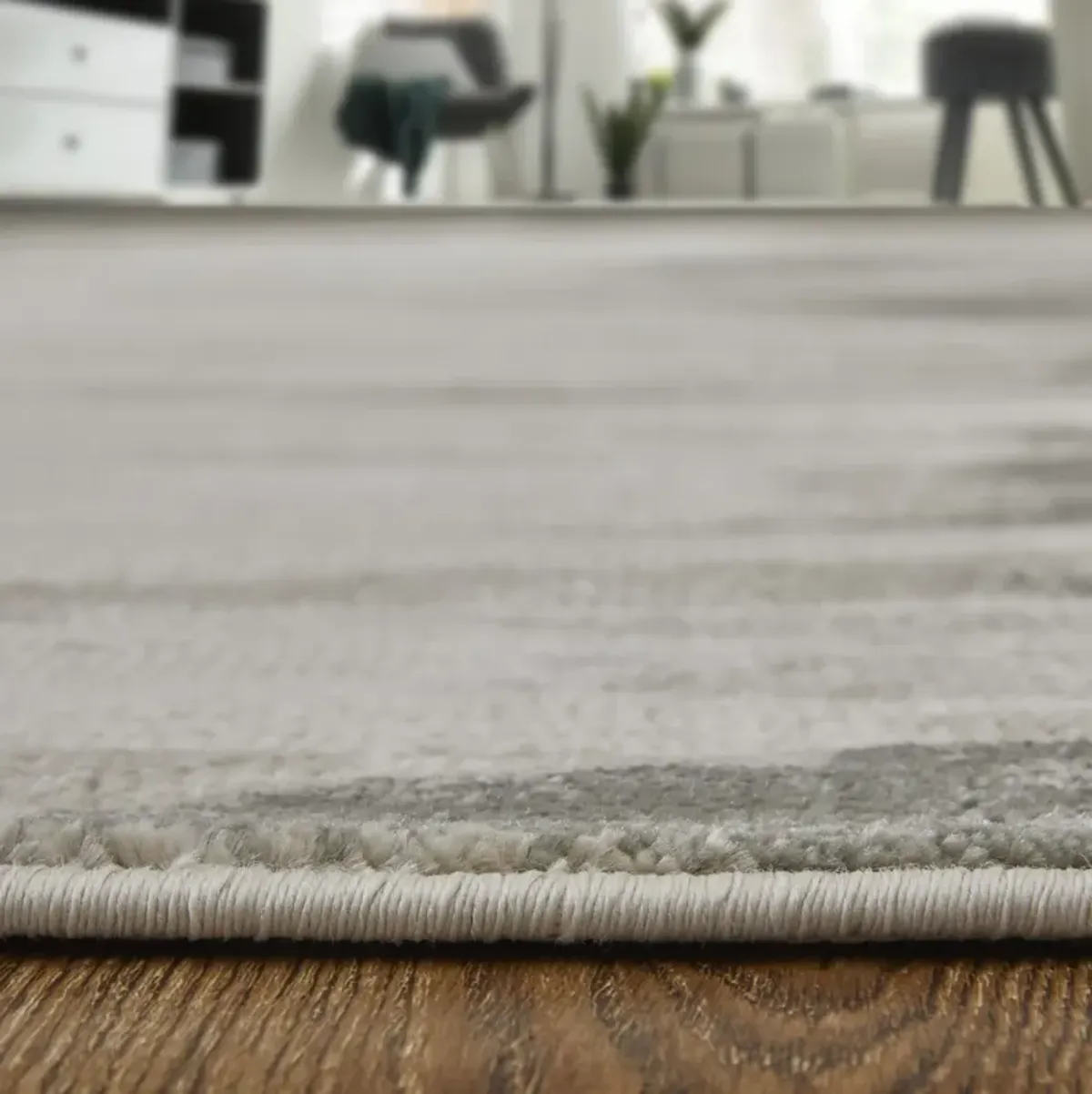 Micah Zap Ivory Silver 10 0  x 13 2  Area Rug