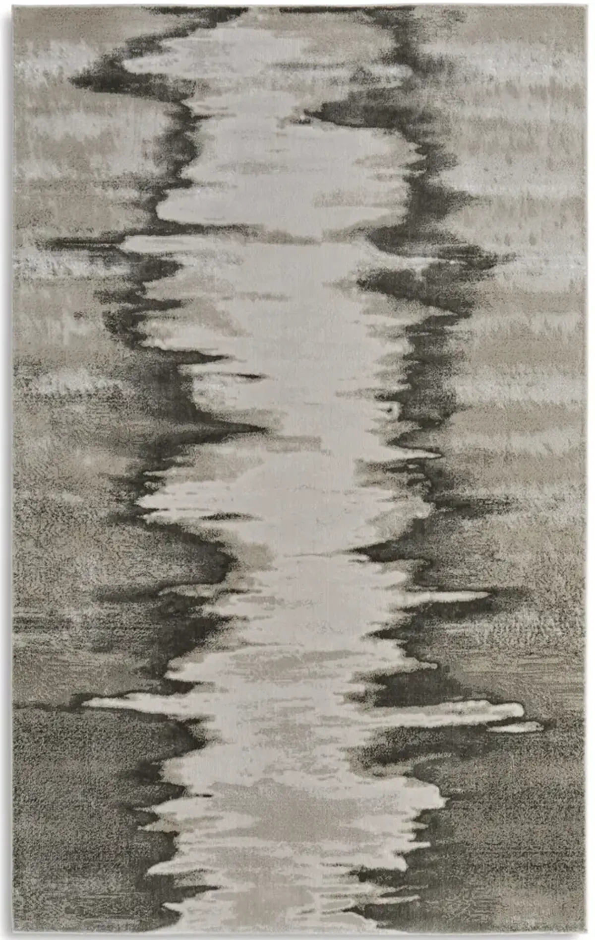 Micah Zap Ivory Silver 10 0  x 13 2  Area Rug