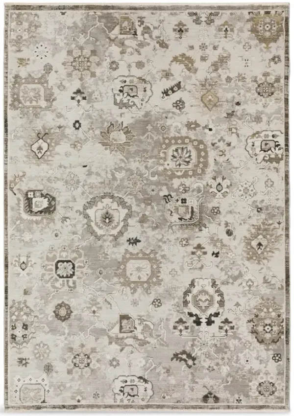 Antalya Silver 9 0 X 13 2  Area Rug