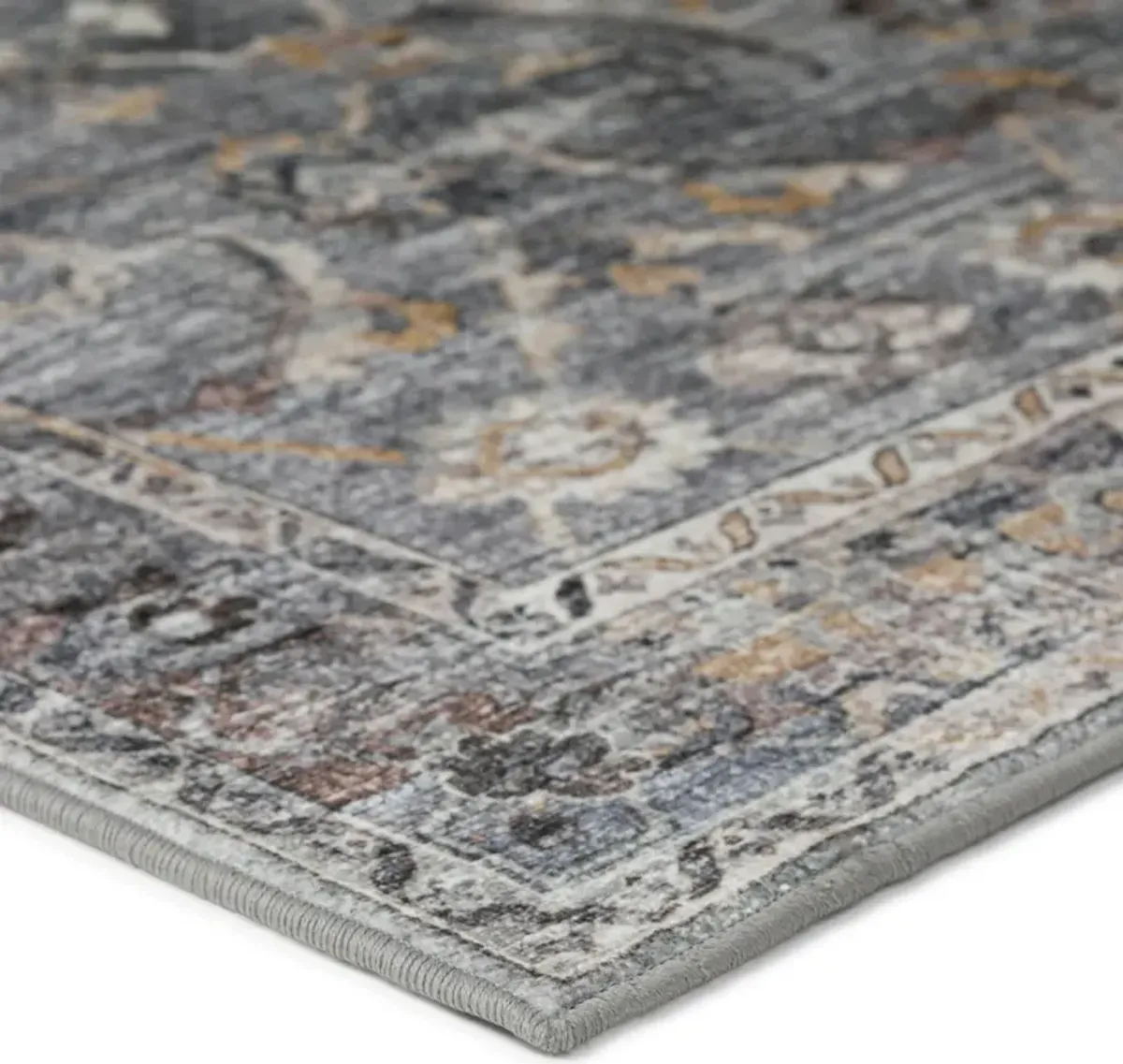 Urban Jericho Silver - 9 0  x 12 0  Area Rug