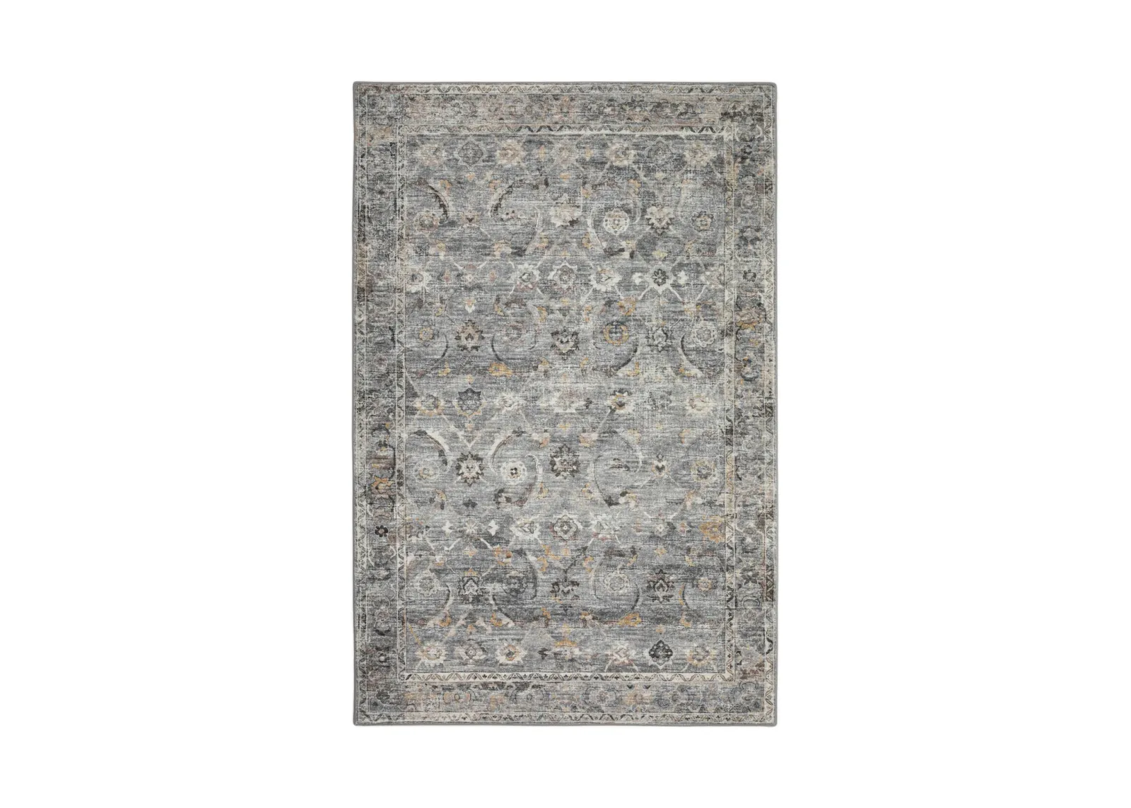 Urban Jericho Silver - 9 0  x 12 0  Area Rug