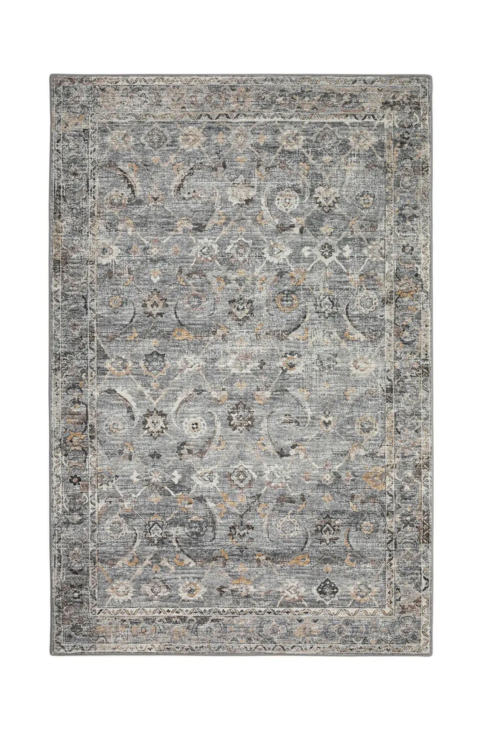 Urban Jericho Silver - 9 0  x 12 0  Area Rug