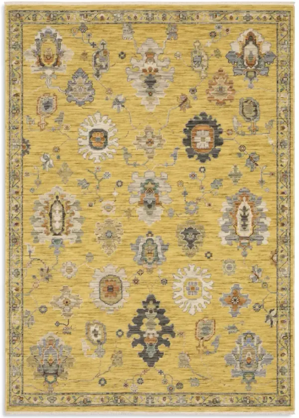 Lucca Maize Multi Area Rug - 9 10  X 12 10 