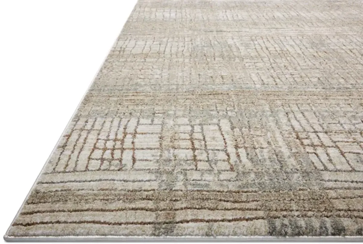 Wyatt Lagoon Gold Area Rug - 9 6  x 13 0 