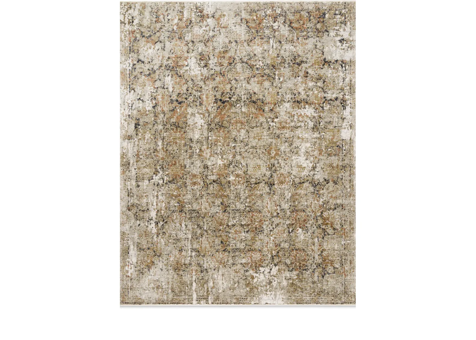 Theia Taupe Gold Area Rug - 9 5  X 12 10 