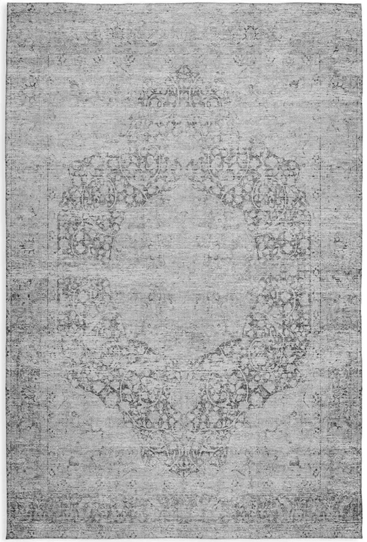 Karaj Gray Area Rug - 10 0  X 14 0 