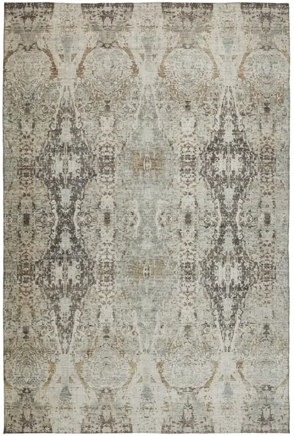 Karaj Linen Area Rug - 10 0  X 14 0 