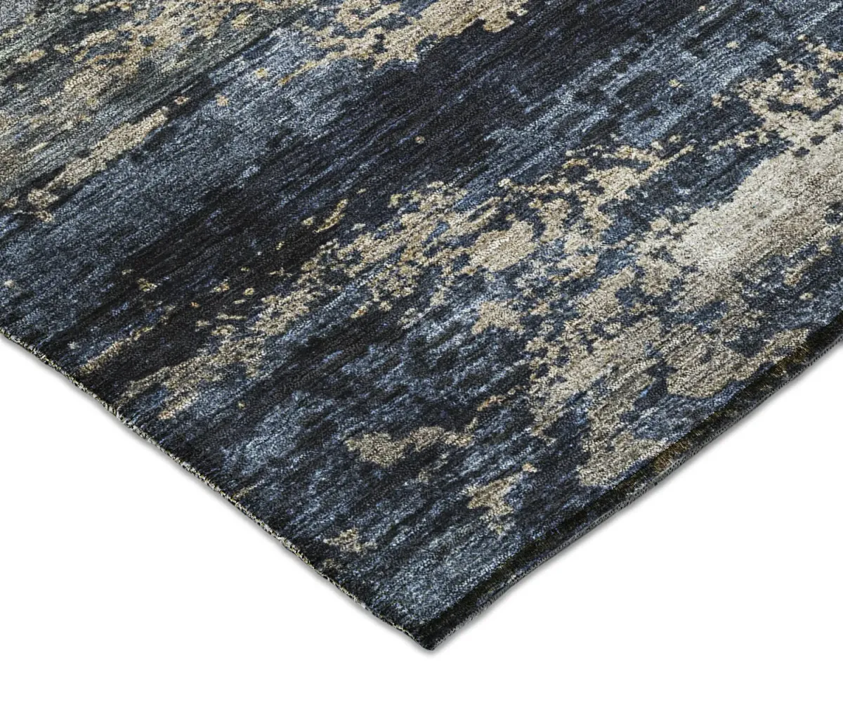 Nouveau Navy Area Rug - 10 0  X 14 0 