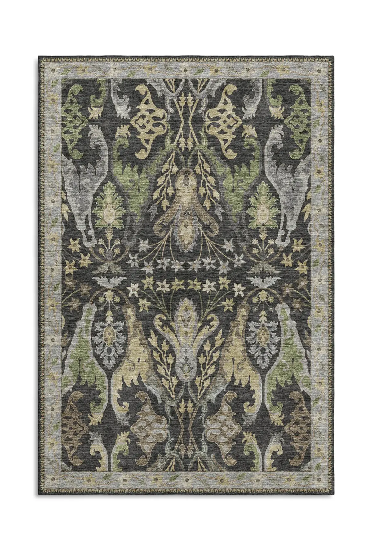 Hatay Black Area Rug - 10 0  X 14 0 