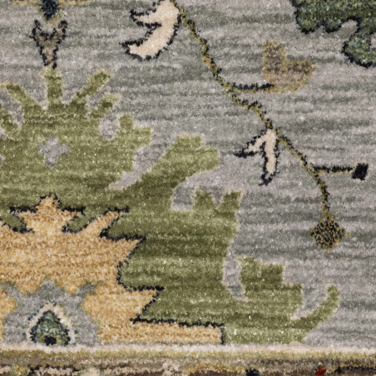 Eliana Mahal Baltic w Green Area Rug - 9 10  x 12 10 