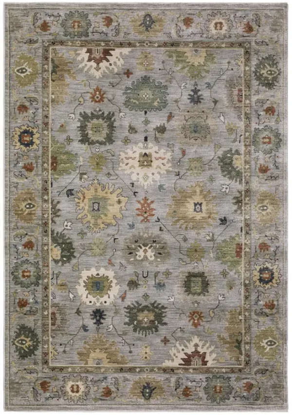 Eliana Mahal Baltic w Green Area Rug - 9 10  x 12 10 