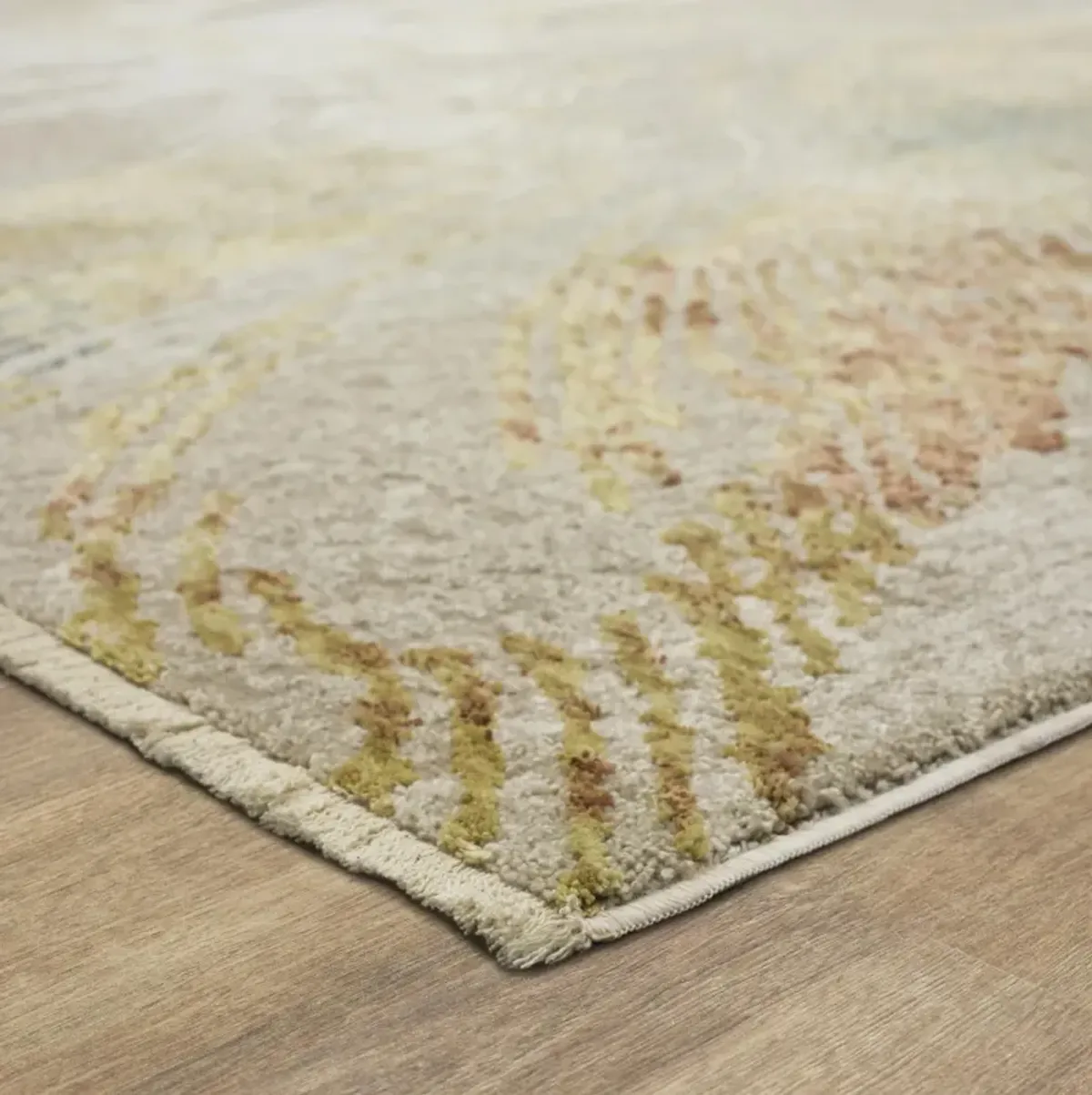 Memento Artifact Beige Area Rug - 9 0  X 12 0