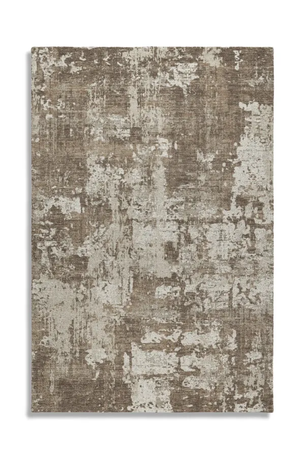 Kochi Brown Washable Area Rug - 9 0  X 12 0 
