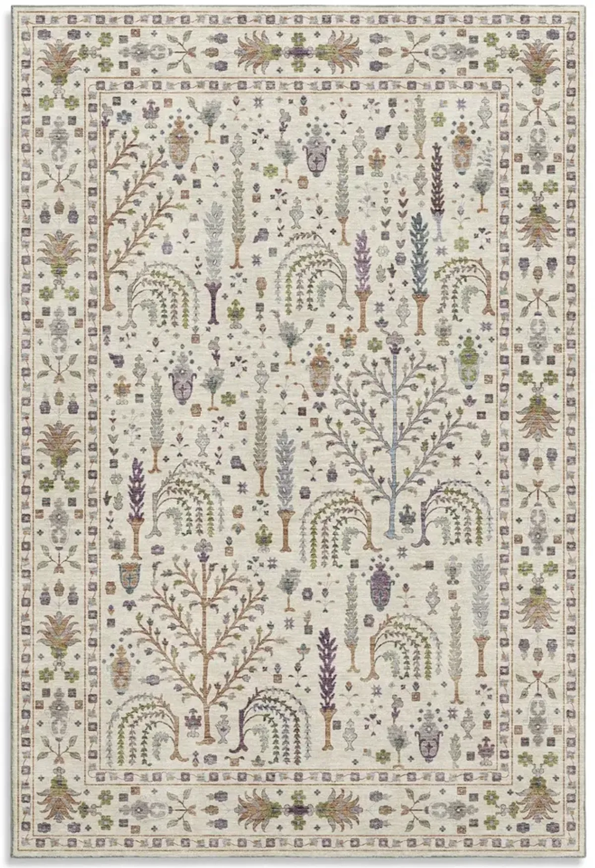 Hatay Ivory Washable Area Rug - 9 0  X 12 0 