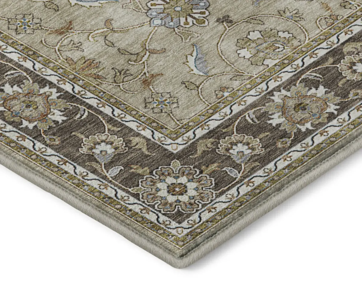 Hatay Beige Washable Area Rug - 10 0  X 14 0 