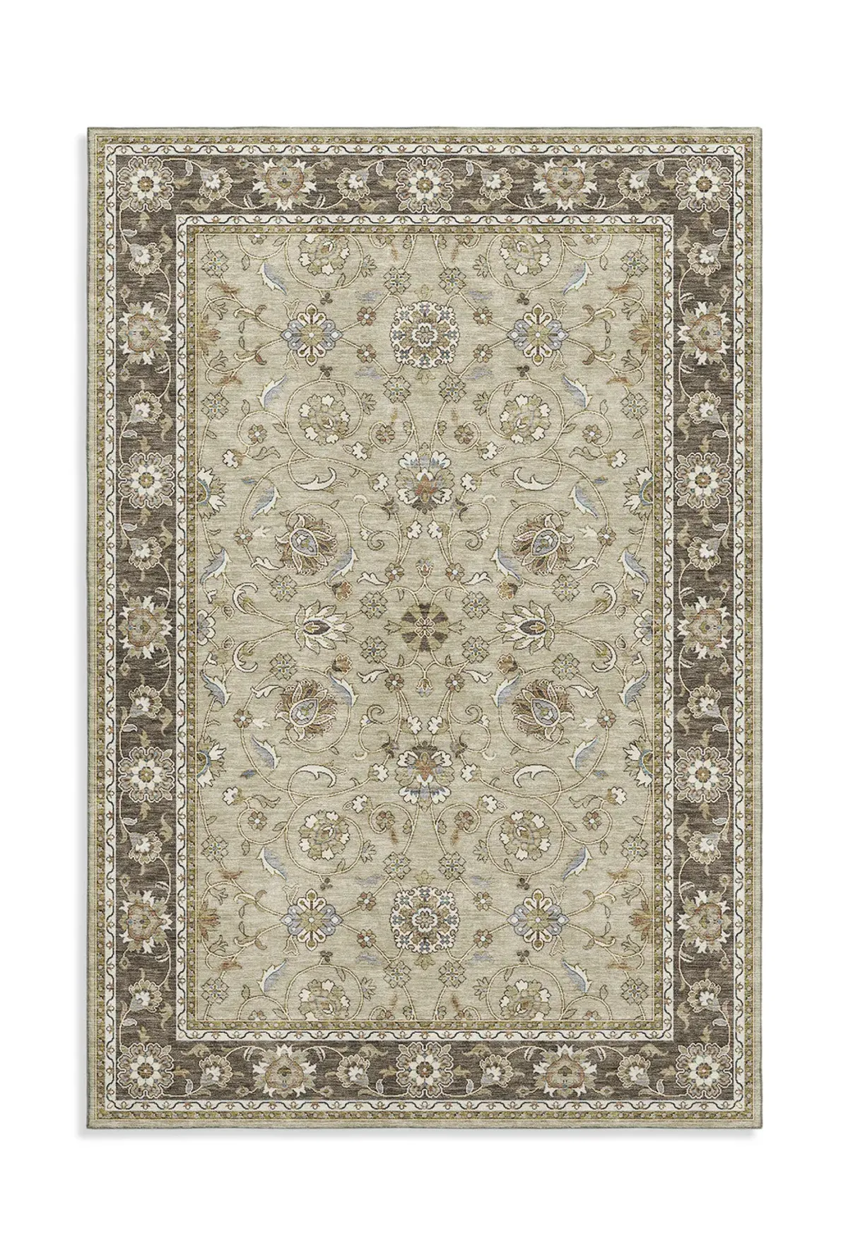 Hatay Beige Washable Area Rug - 10 0  X 14 0 