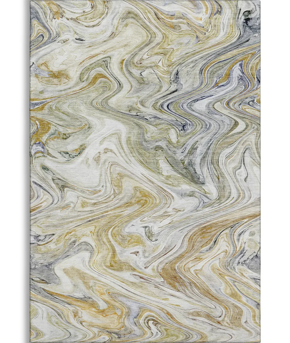 Ravenna Linen Washable Area Rug - 9 0  X 12 0 