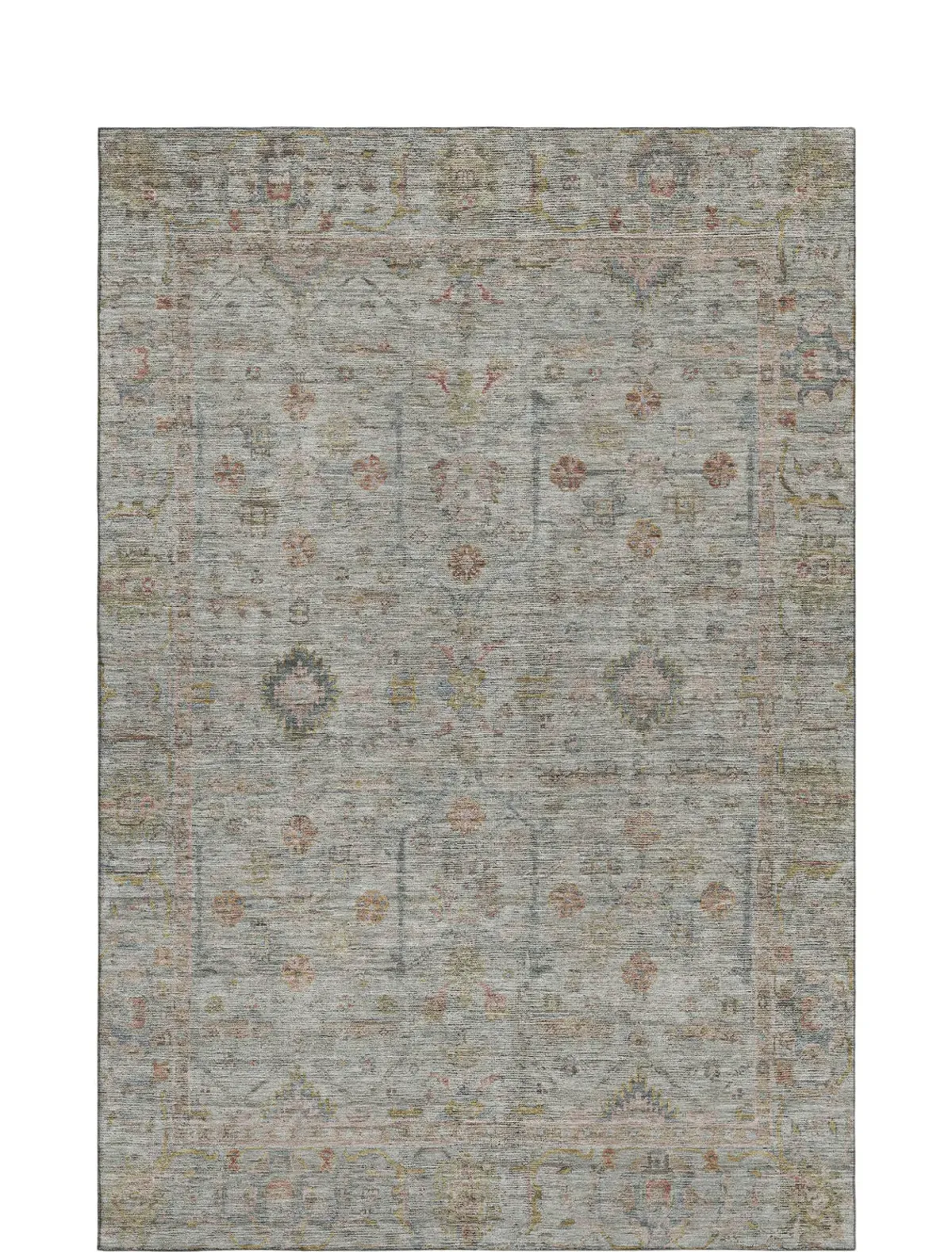 Ravenna Taupe Washable Area Rug - 9 0  X 12 0 