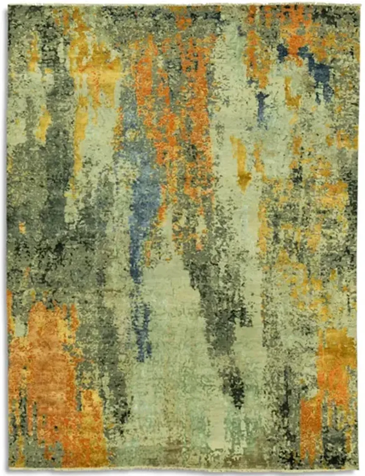 Glamour Hand Knotted Area Rug - 9 0  X 11 11 