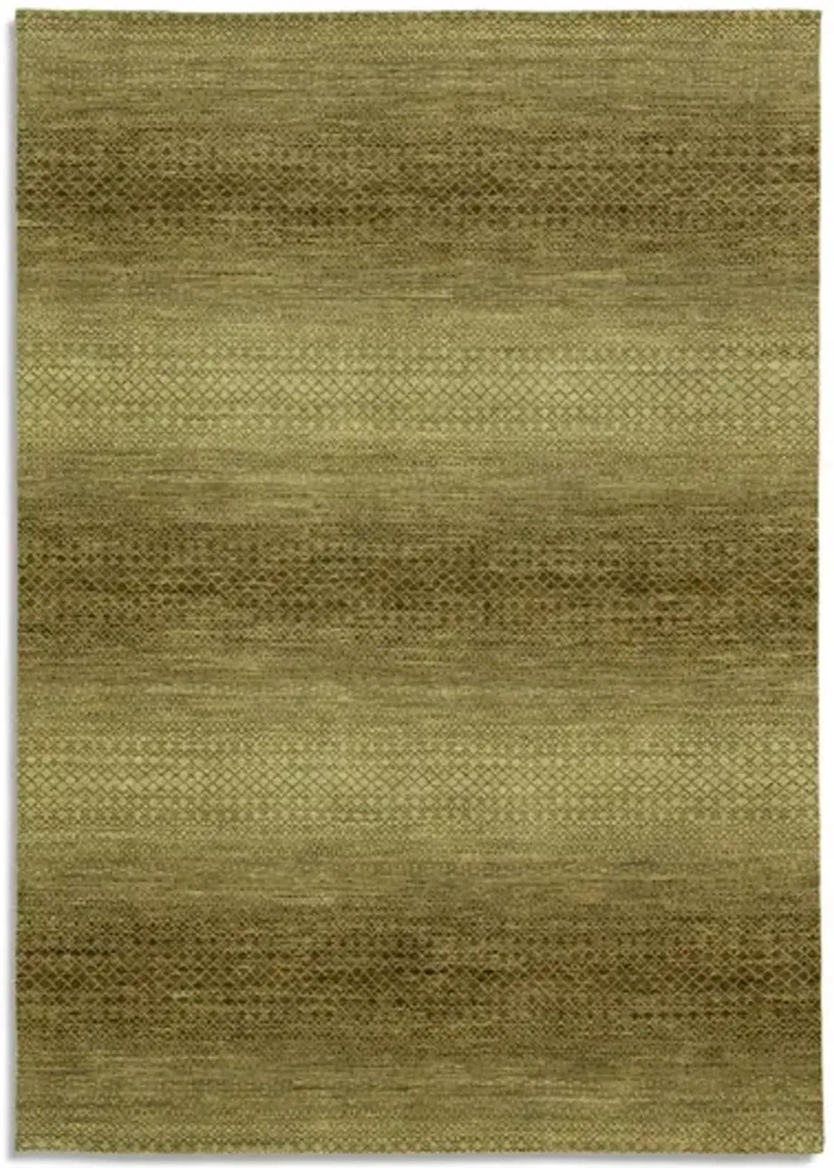 Rainbow Hand Knotted Area Rug - 9 6  X 13 6 