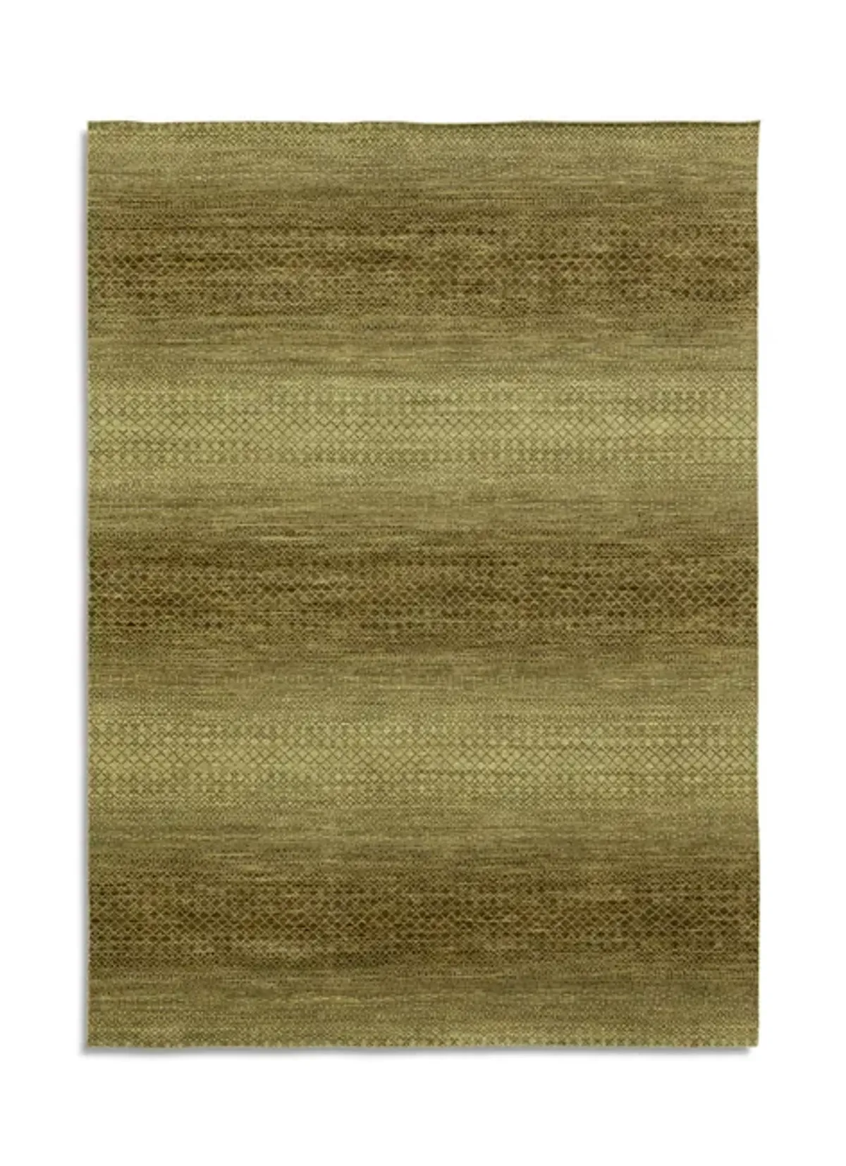 Rainbow Hand Knotted Area Rug - 9 6  X 13 6 