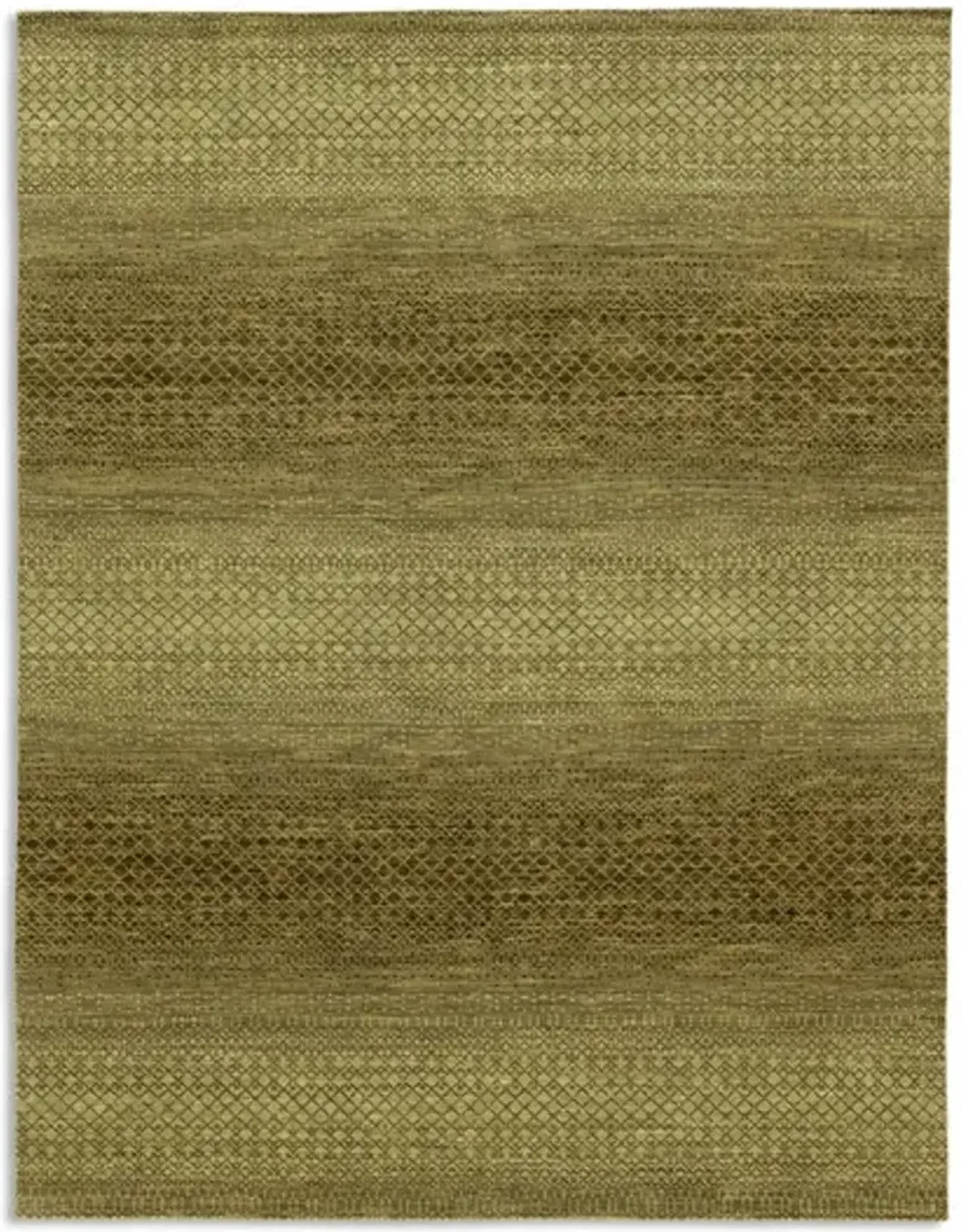 Rainbow Hand Knotted Area Rug - 8 6  X 11 6 