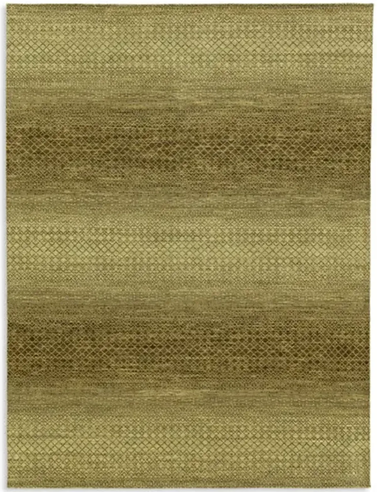 Rainbow Hand Knotted Area Rug - 8 6  X 11 6 