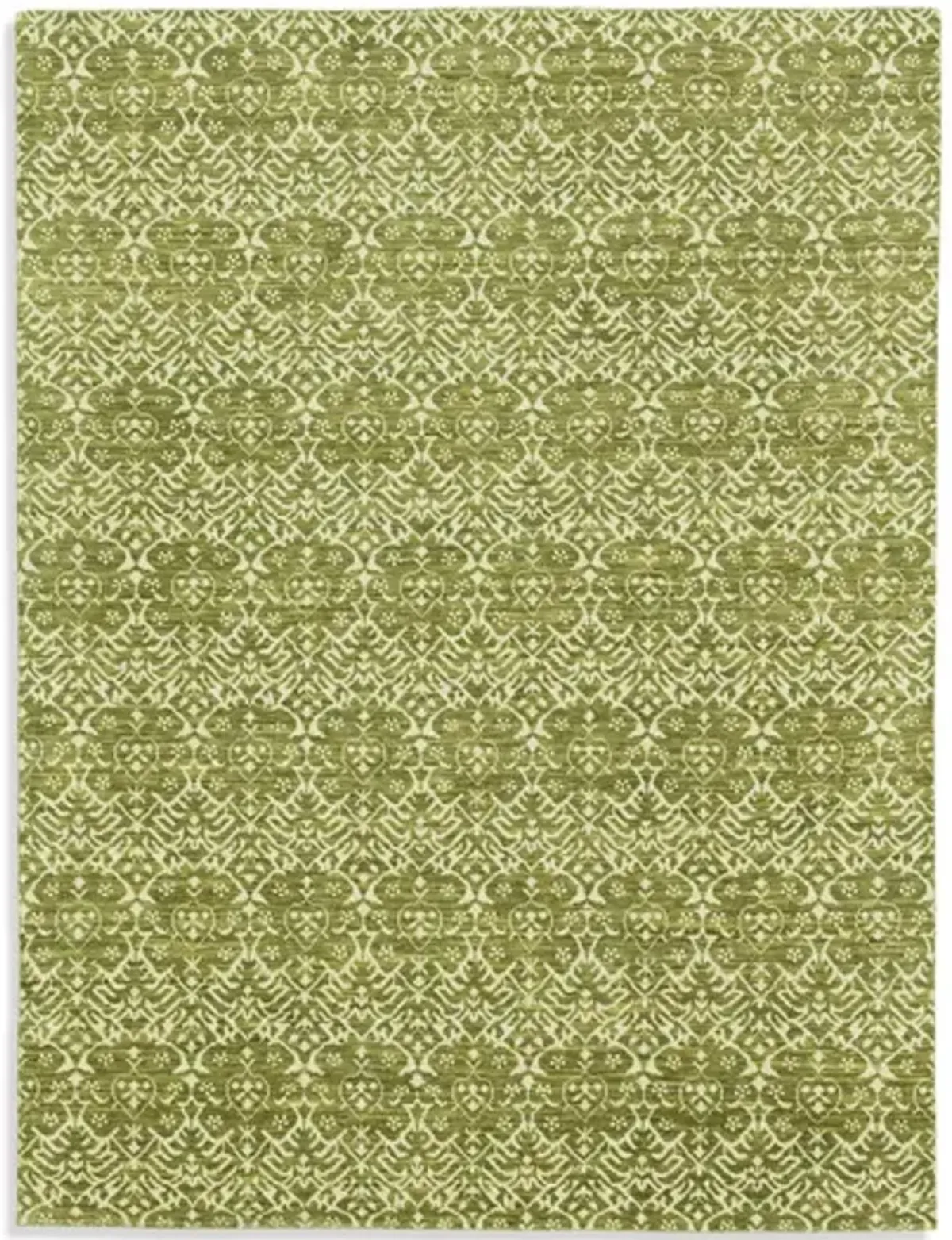 Modern Hand Knotted Area Rug - 8 6  X 11 6 