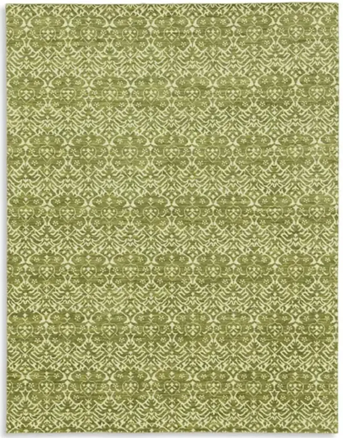 Modern Hand Knotted Area Rug - 8 6  X 11 6 