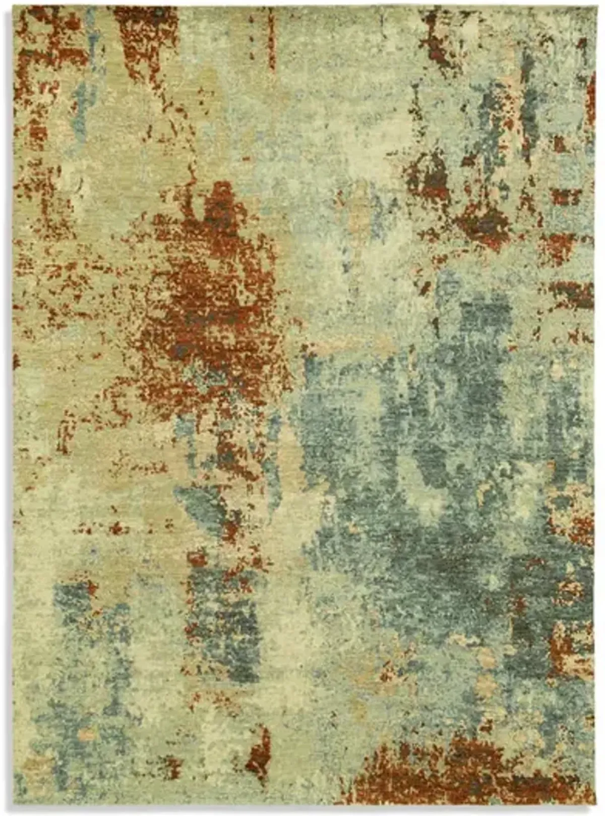 Galaxy Hand Knotted Area Rug - 8 11  X 12 4 