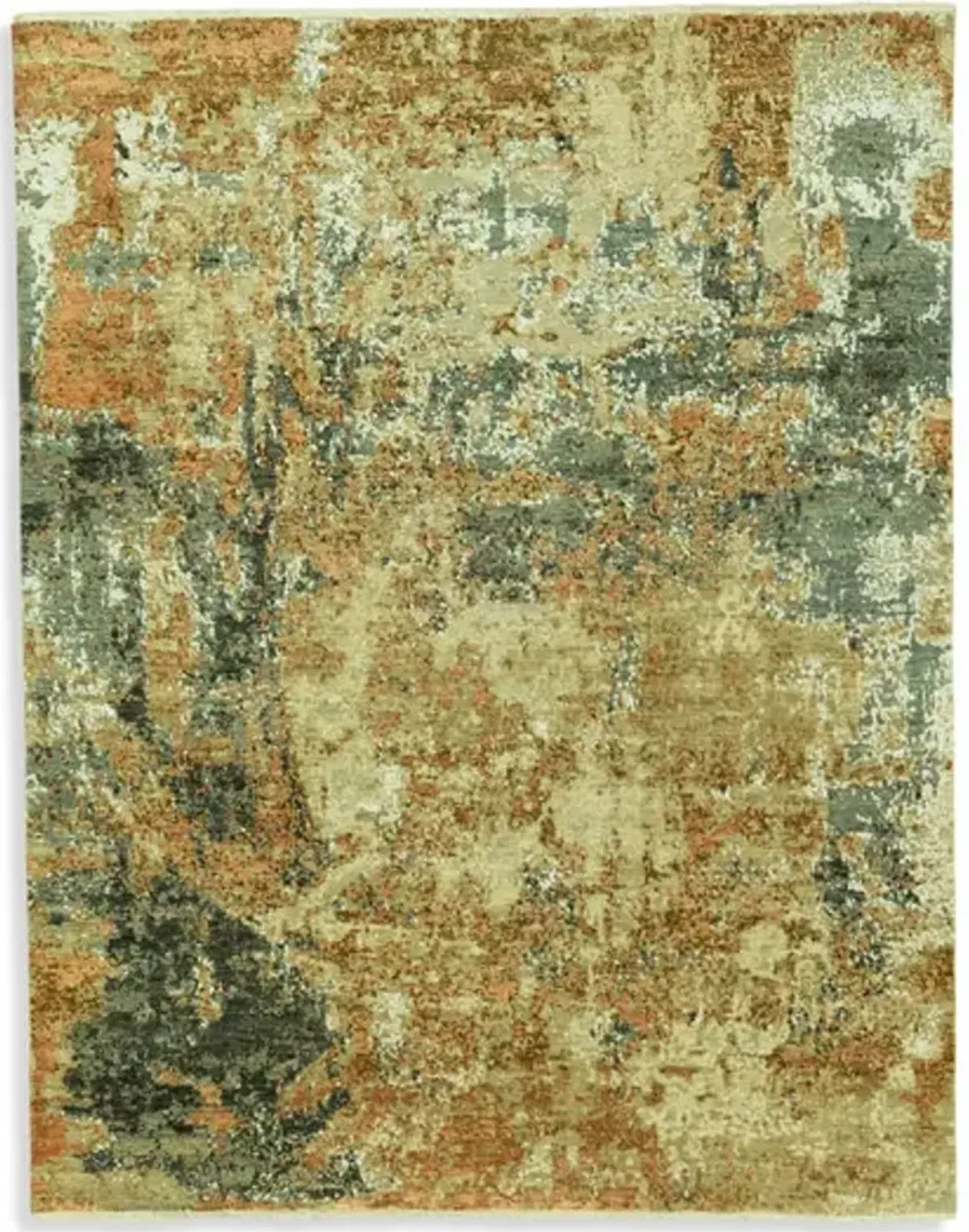 Galaxy Hand Knotted Area Rug - 7 11  X 9 11 