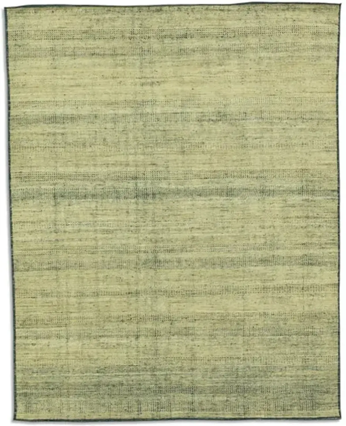 Grass Hand Knotted Area Rug - 9 3  X 11 9 