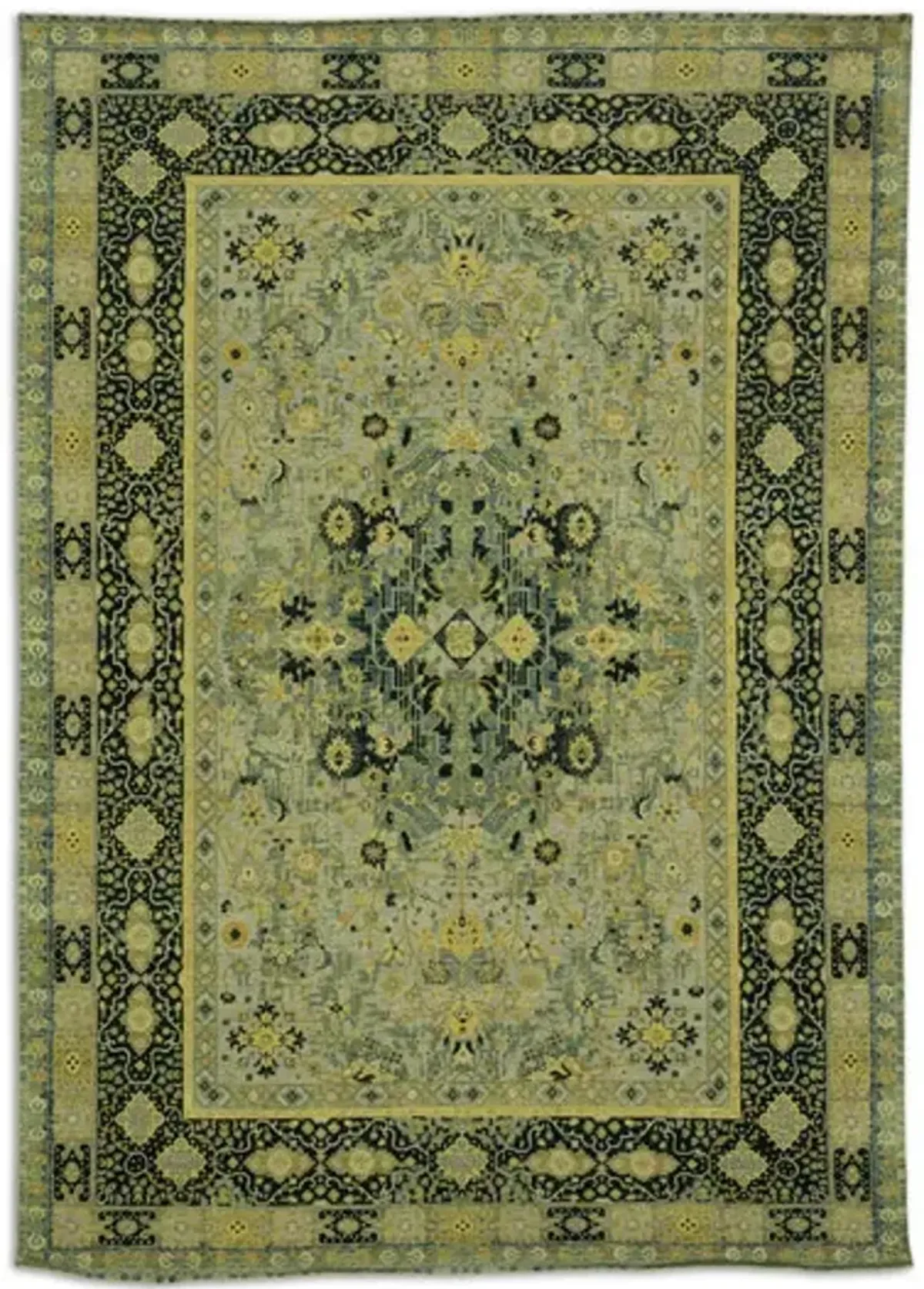 Ashton Hand Knotted Area Rug - 9 10  X 14 3 
