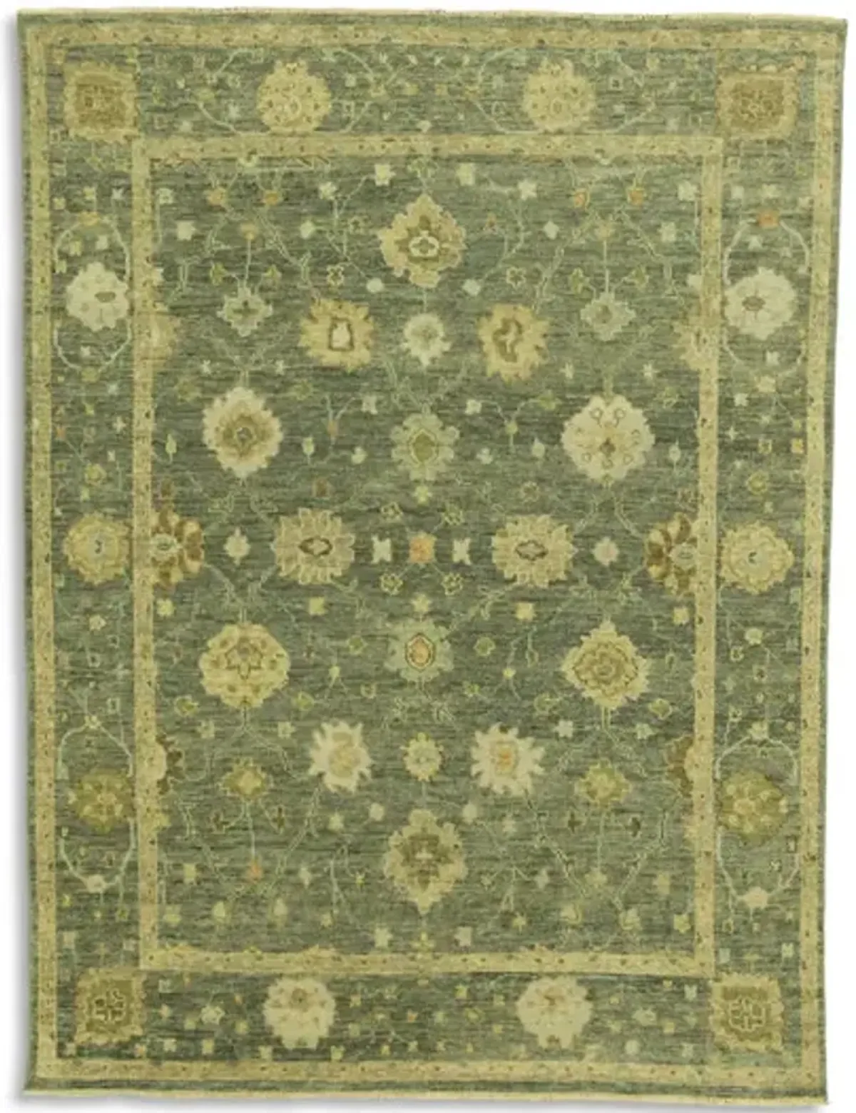 Hand Knotted Area Rug - 9 0  X 12 0 