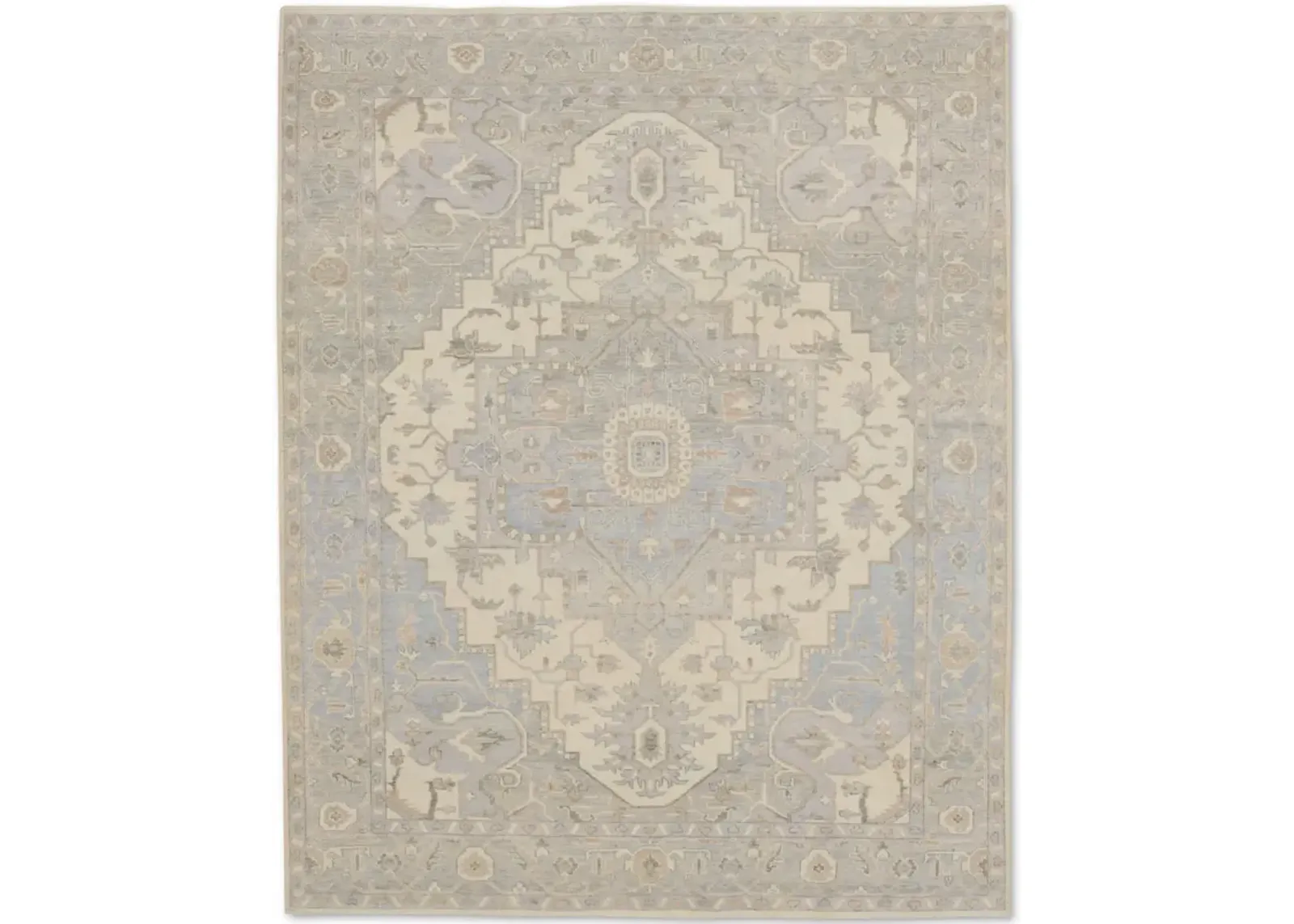 Hand Knotted Area Rug - 8 2  X 10 3 