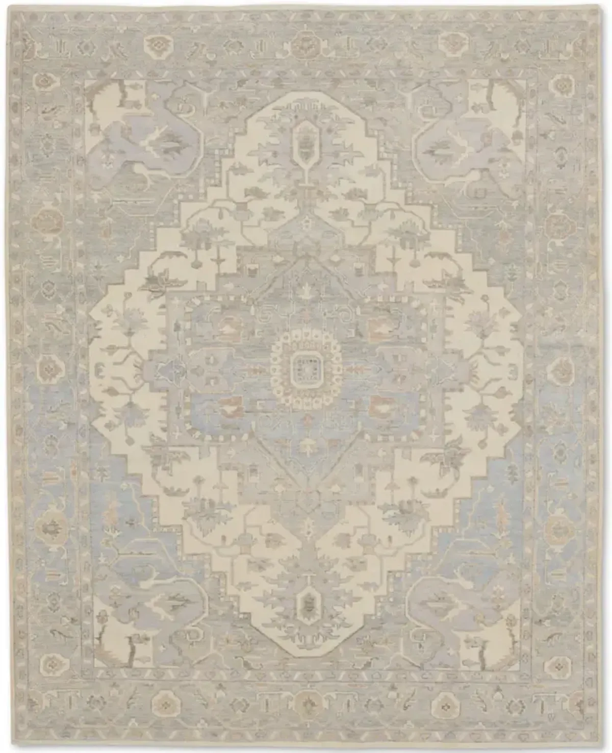 Hand Knotted Area Rug - 8 2  X 10 3 