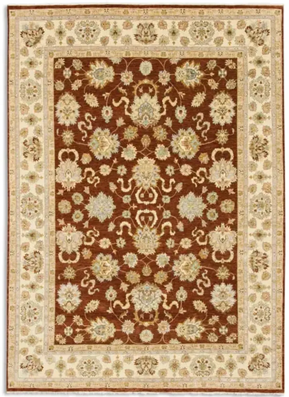 Hand Knotted 9 0  x 12 3  