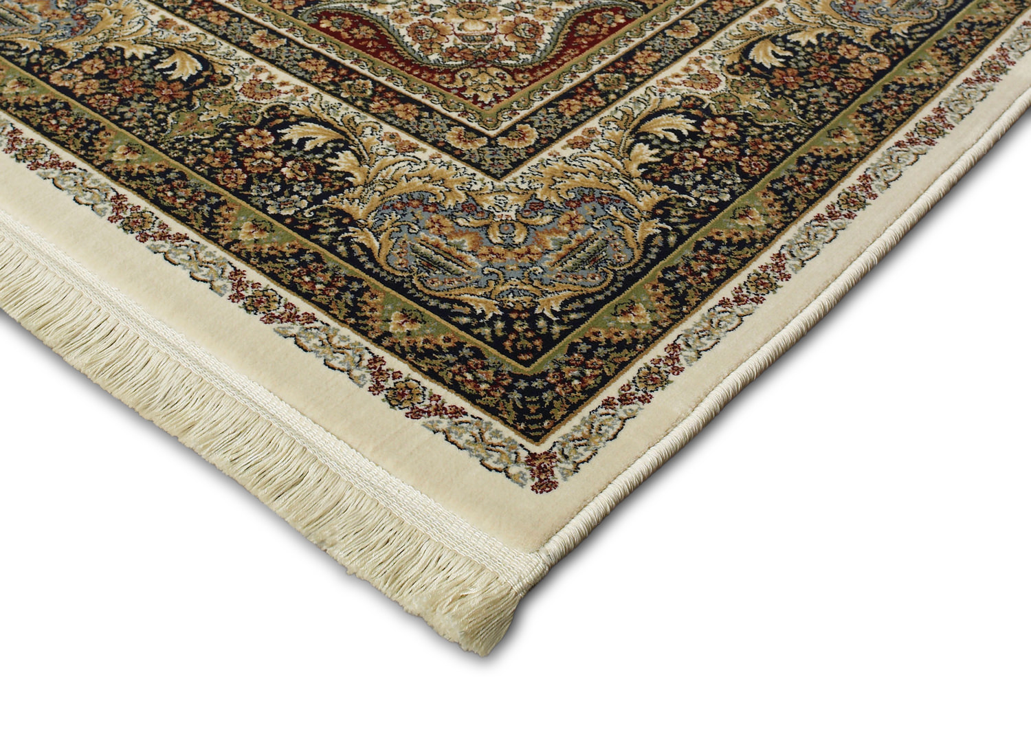 Masterpiece Medallion Ivory Area Rug - 9 10  X 12 0 