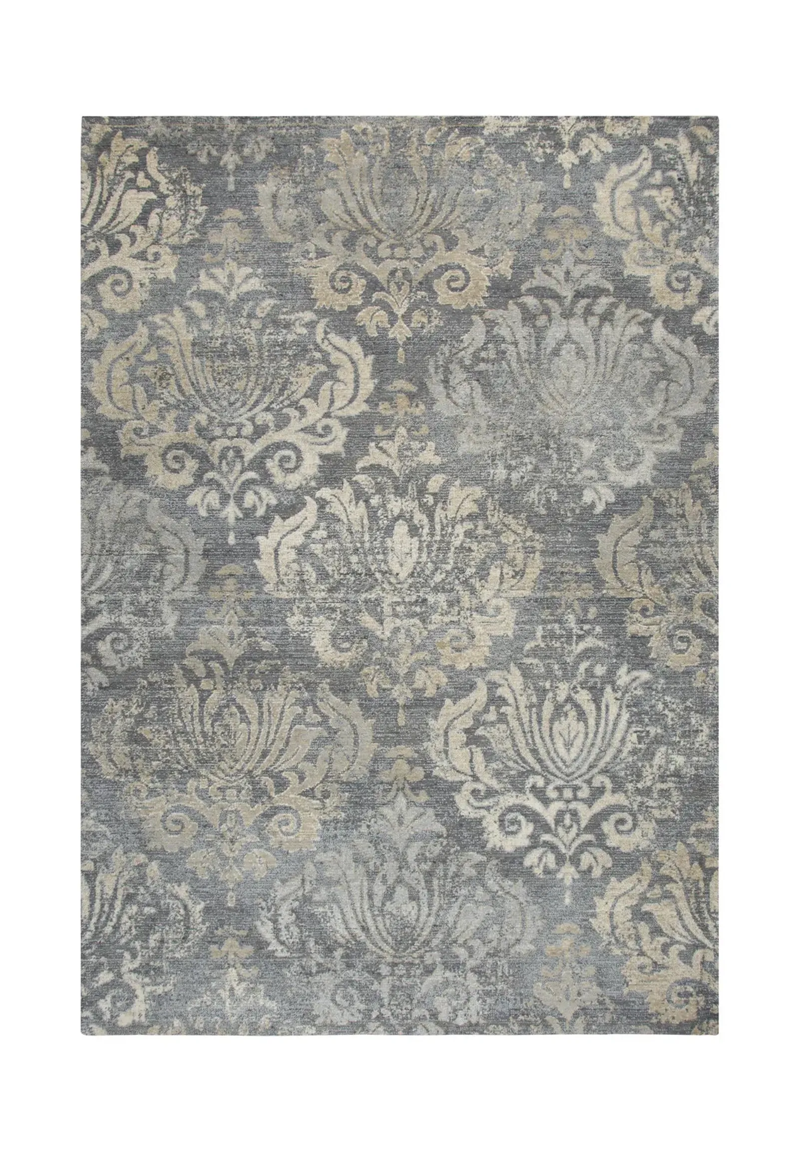 Gossamer Grey Sand Area Rug - 10 0  X 14 0 