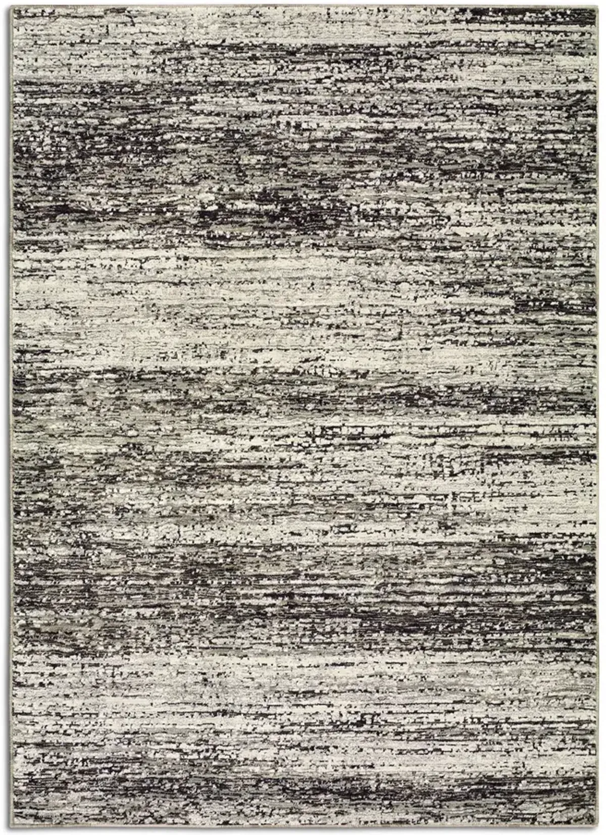 Atlas Striation Gray Area Rug - 8 6  X 11 7 