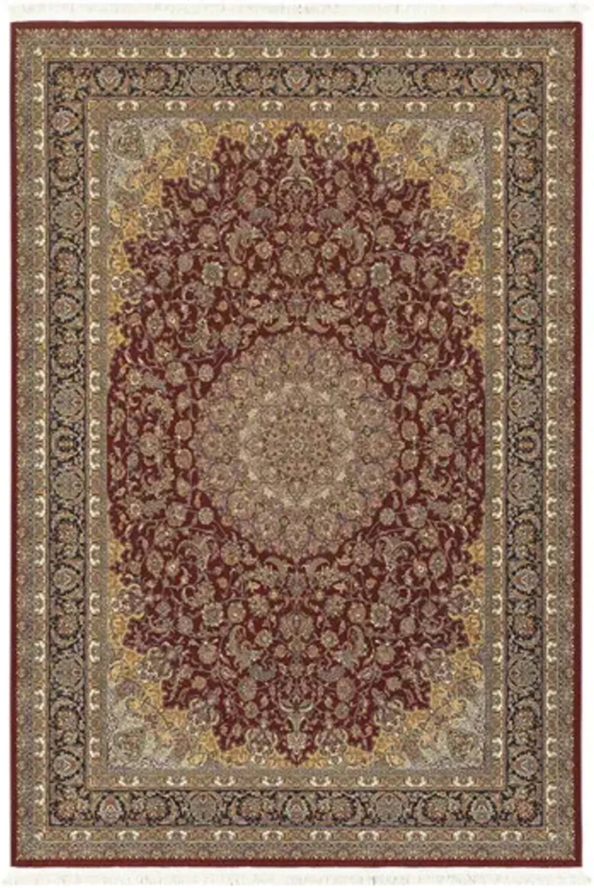 Masterpiece Medallion Red Area Rug - 9 10  X 12 10 