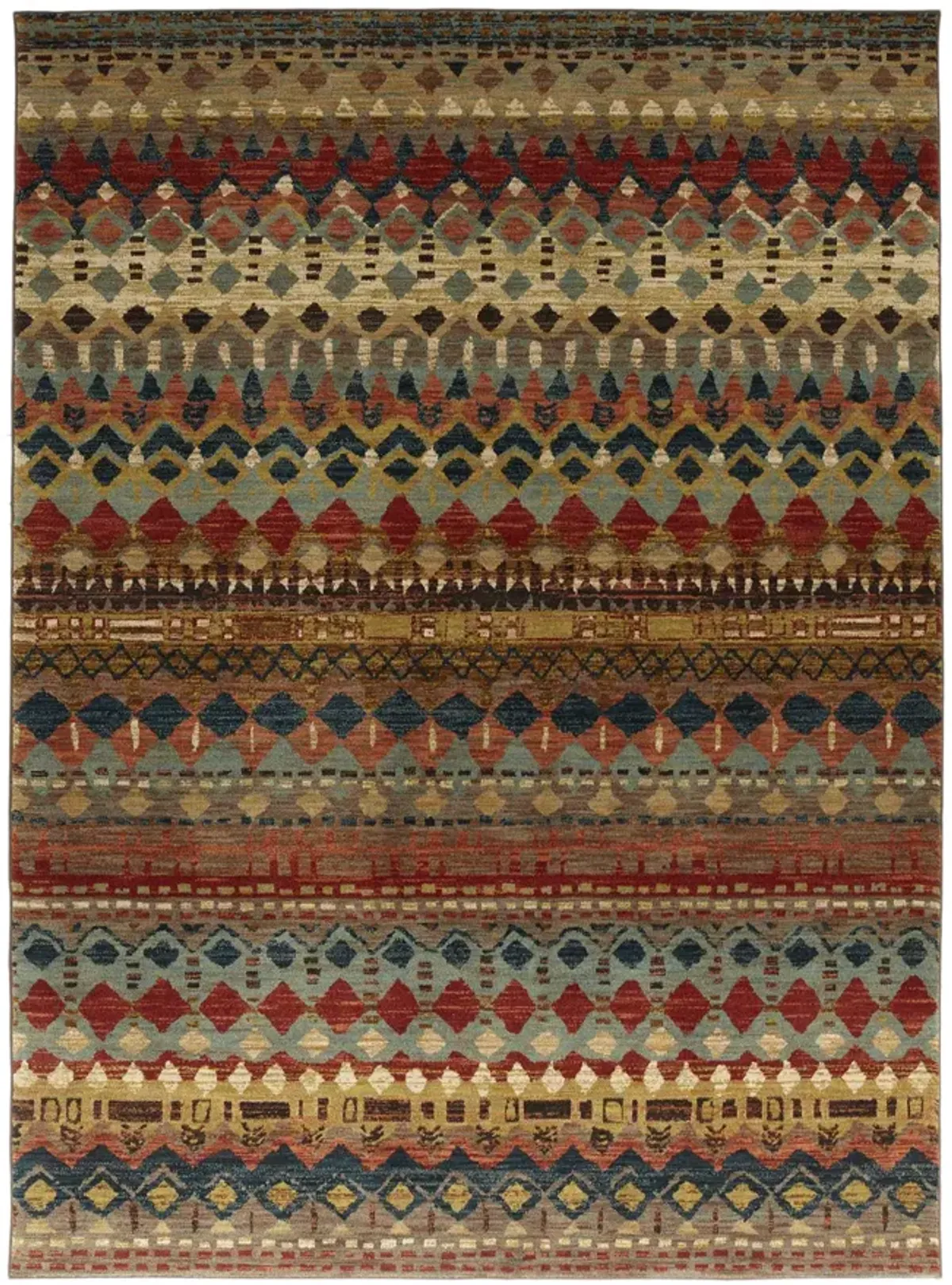 Spice Market Multi 9 6  x 12 11  Area Rug