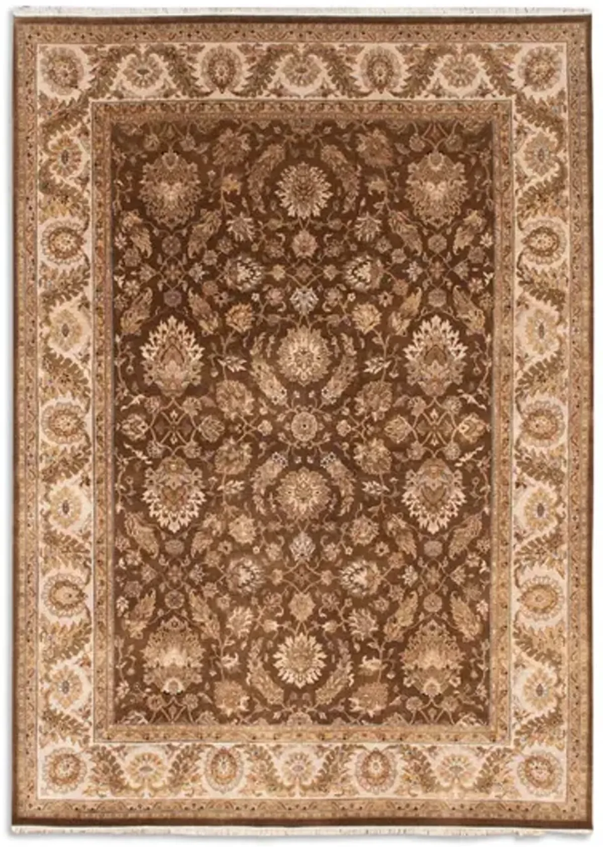 Hand Knotted Area Rug - 9 0  X 12 3 