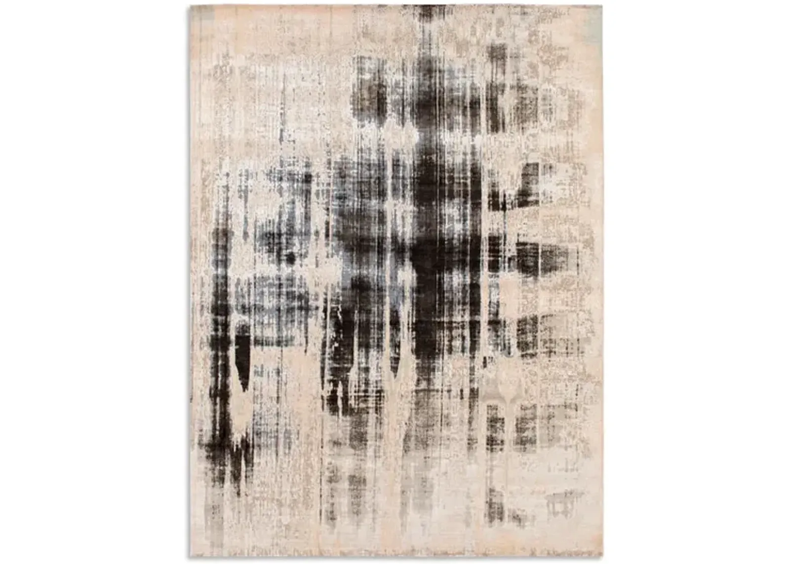 Hand Knotted Area Rug - 8 11  X 12 0 