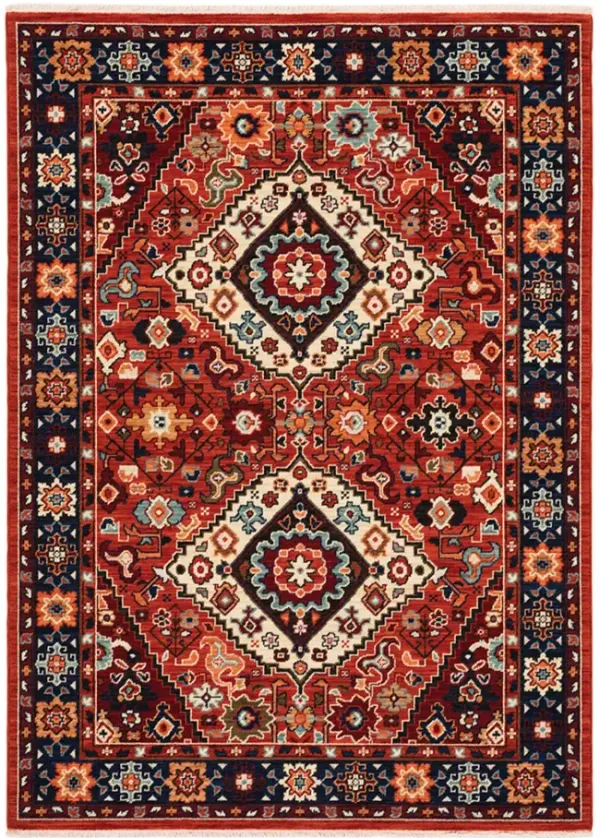 Lilihan Garnet Area Rug - 9 10  X 12 10 