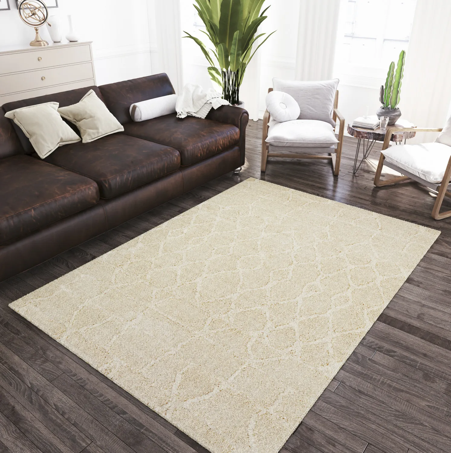 Marquee Ivory Area Rug - 9 10  X 13 2 