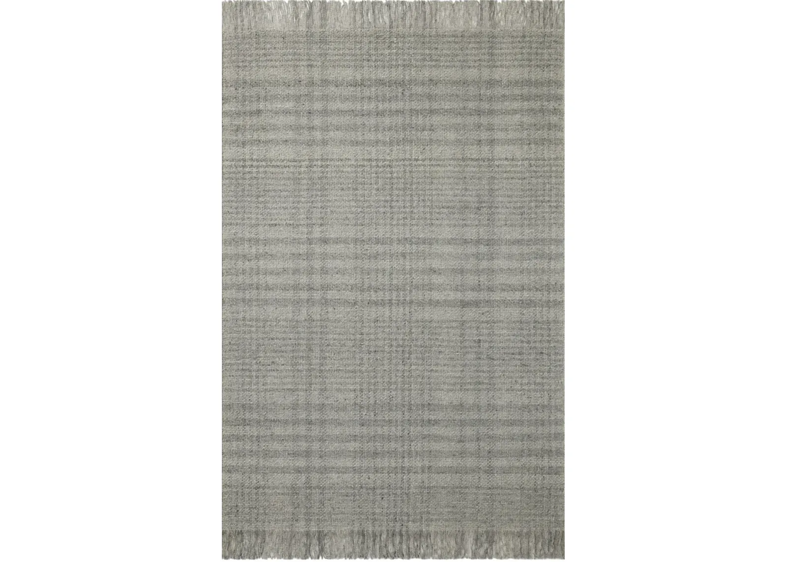 Magnolia Home Caleb Grey Dark Grey Area Rug - 9 3  x 13 0   