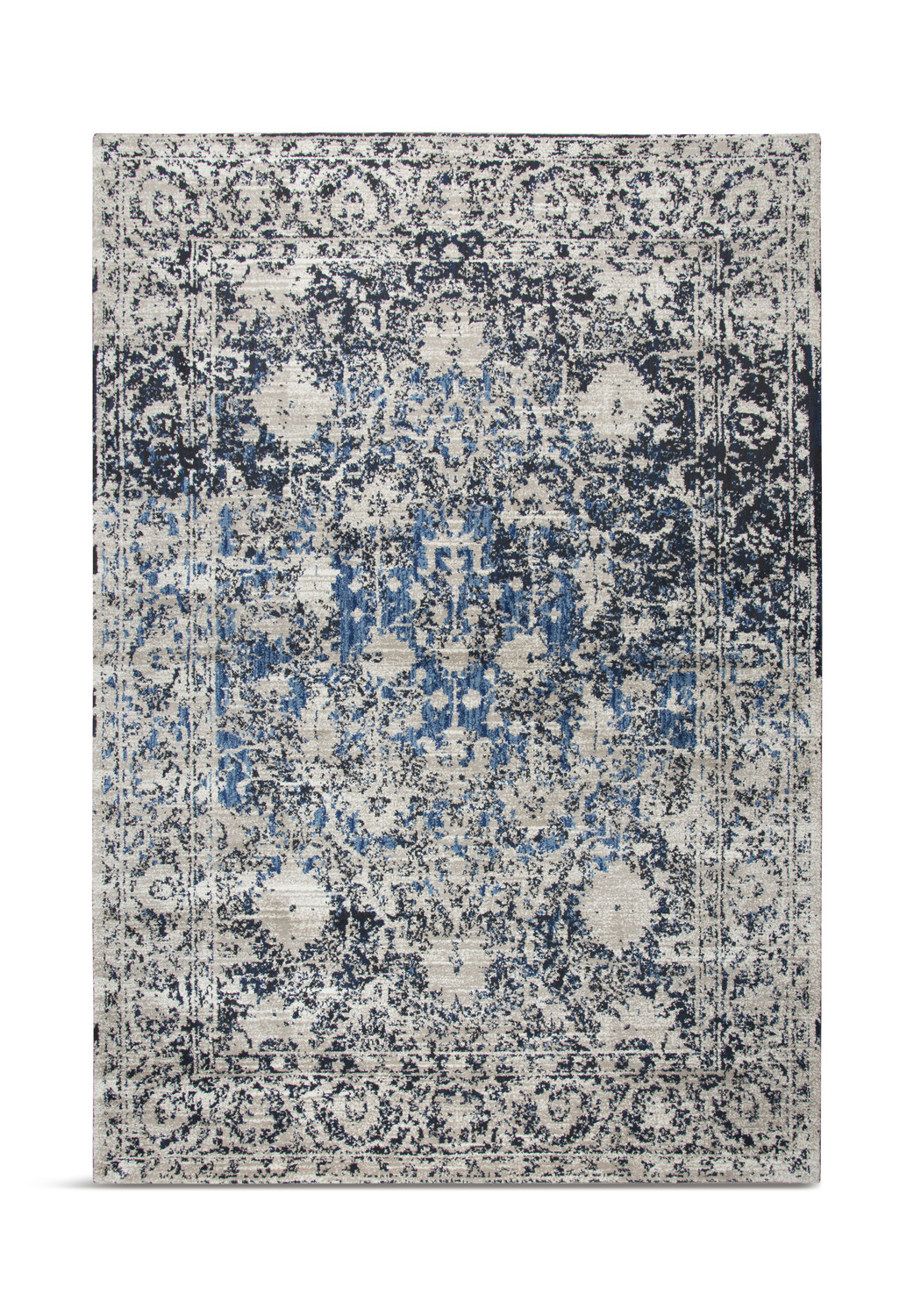 Panache Taupe Blue Area Rug - 9 10  X 12 6 