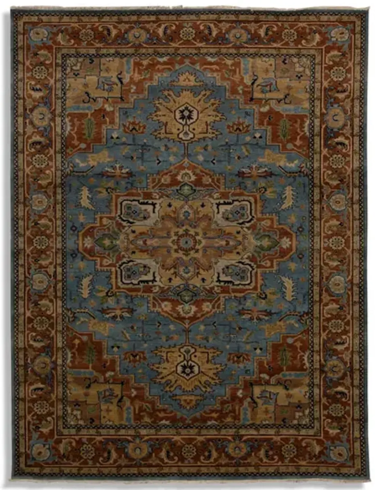 Hand Knotted  9 0  X 11 11  Area Rug