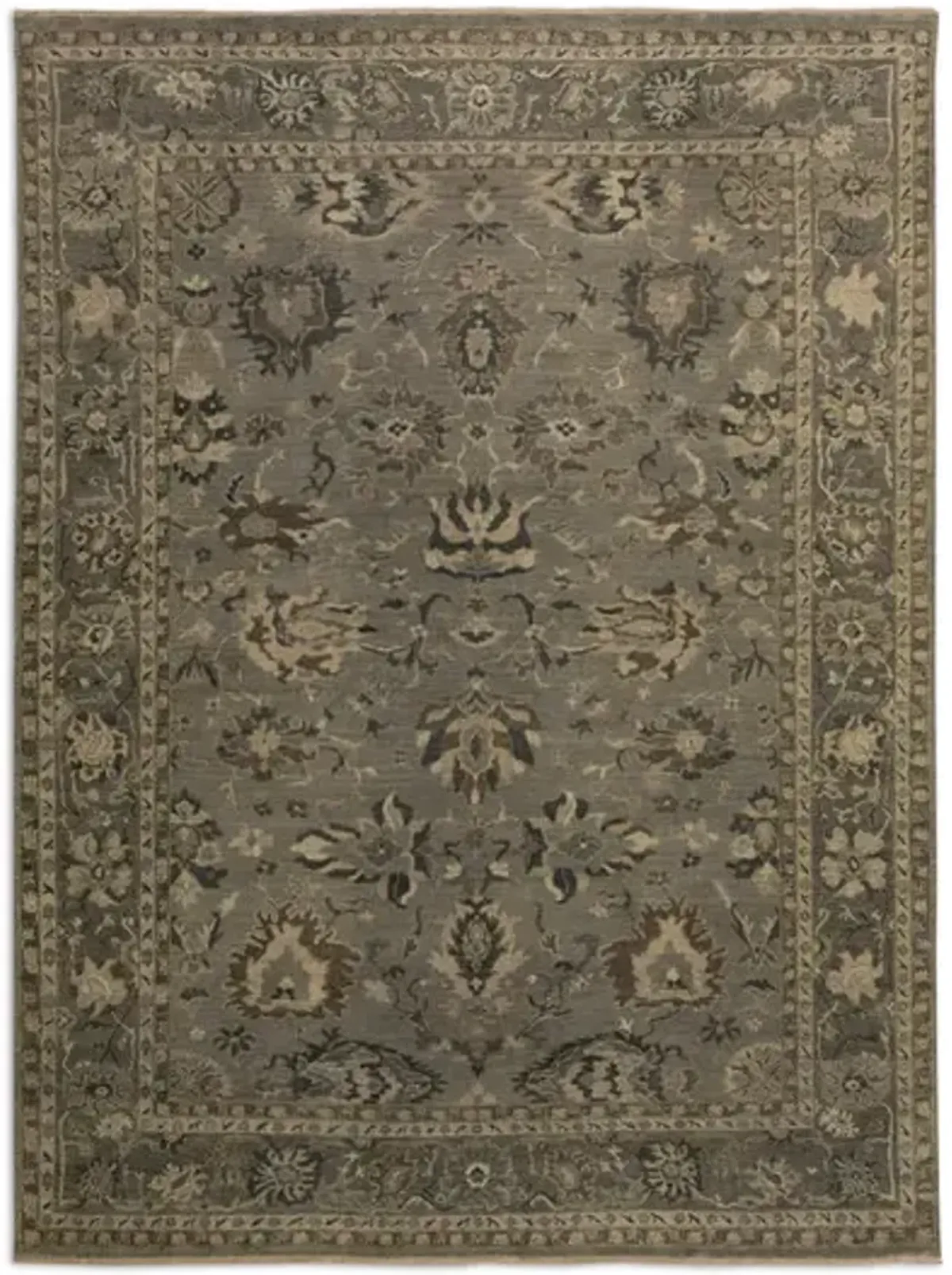 Smoked 8 6  x 11 7  Area Rug